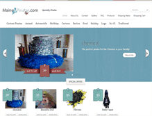 Tablet Screenshot of mainelypinatas.com